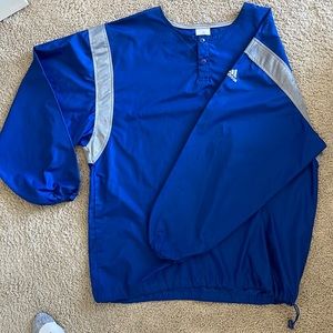 Adidas Baseball / softball pull over wind breaker - XL